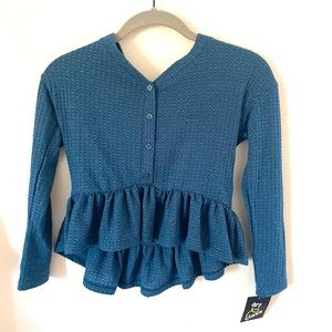 Girls Cropped Cardigan